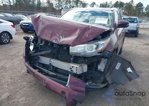 2016 Toyota Highlander Limited V6 из США, поврежденный, VIN 5TDDKRFH7GS227481